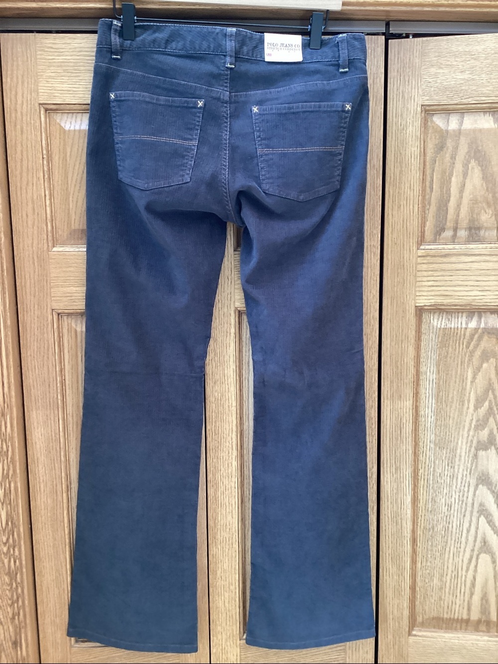 Ralph Lauren vintage Polo Jeans Co. dark gray corduroy pants. Women’s size 6x32 - Picture 4 of 16